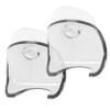 ERINGOGO 2Pcs Suction Cup Razor Rack Bathroom Razor Organizer Holder for Shower Space Saving Design Durable Keeps Shaving Supplies Dry and Ventilated Easy to Install view 1