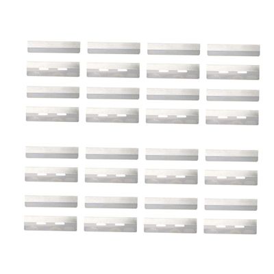 FRCOLOR 80PCS Eyebrow Shaping Blades Precision Eyebrow Trimmer for Women Cosmetic Grooming Tool Protective Cover for Makeup and Facial Hair Removal