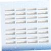 FRCOLOR 80PCS Eyebrow Shaping Blades Precision Eyebrow Trimmer for Women Cosmetic Grooming Tool Protective Cover for Makeup and Facial Hair Removal view 4
