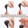 0.4cm 4 inch 20strands Locs Extensions Human Hair Natural Black for Women Men 100% Full Handmade Permanent Dreadlock Extensions Human Hair An Be Dyed Bleached Curled view 3