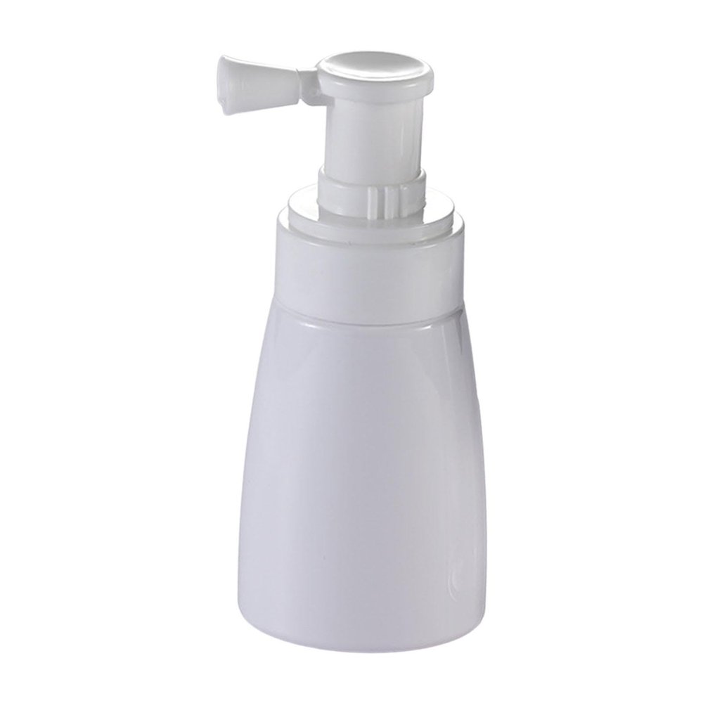 sporful Refillable Powder 140ml Lightweight Portable Glitter Spray Pump for Beauty Salon Craft Travel White