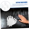 ANDRESLAD 12 Pairs Reusable Cotton Yarn Gloves for Dry Healing Multipurpose Moisturizing Hand Protection Unisex Soft Cotton Gloves for Coin Handling and Jewelry Inspection view 2