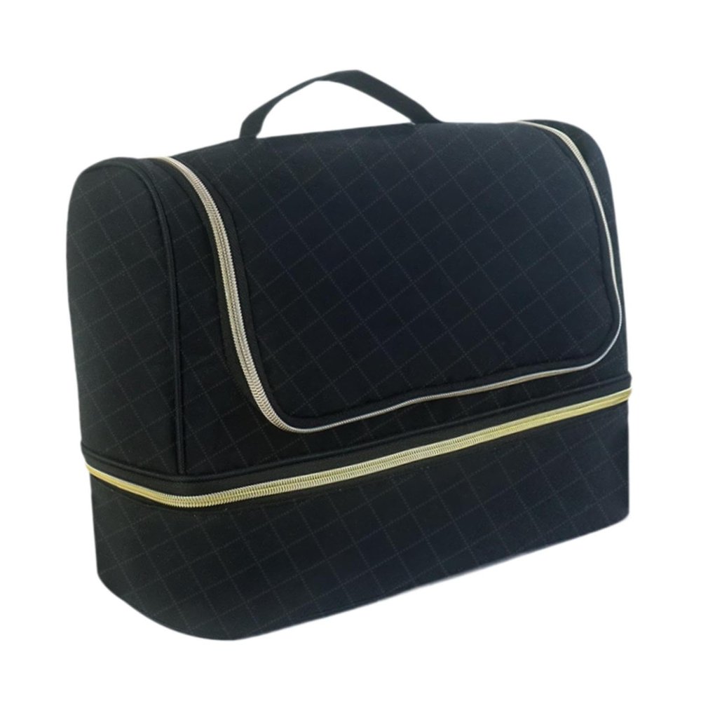 Travel Storage Bag Hair Tool Organizer Curling Iron Bag Cosmetic Accessory Holder for Hair Dryer Brush Curling Straightener