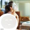 100 Pieces Gauze Facial Mask Precut Breathable with Mesh Soft for Women Girl Face Gauze Mask Pads for Skin Care Home SPA Style C view 2
