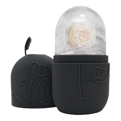 Facial Ice Roller,Facial Soothing Cold Massager - Firming Relaxation Face Ice Roller for Home, Travel, Beauty Routine