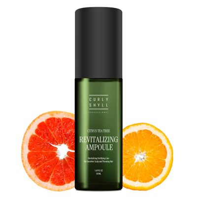 CURLYSHYLL Revitalizing Ampoule | Scalp Serum for Thinning Hair & Sensitive Scalp | Lightweight Daily Use | 50ml