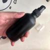 12Pack 120ml Matte Black Glass Pump Bottle with Black Pump Dispenser,4oz Small Dispenser, Travel Size Refillable Botttles For Lotions,Sercums,Essential Oils view 2