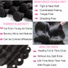 16A Human Hair Bundles 16 18 20 Inch Body Wave 300g Unprocessed Brazilian Virgin Hair 3 Bundles Deals Human Hair Extensions Quick Weave Human Hair Natural Black Color view 3