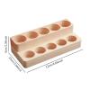 3 Tiers Essential Oil Holder Stand 10 Grids Lipstick Organizer Cosmetic Rack for Countertop Bathroom Home Salon view 2