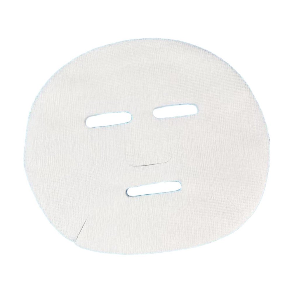 100 Pieces Cotton Gauze Facial Mask Pads, Precut Breathable with Mesh Soft for Women & Girls, Skin Care Home SPA, Style C
