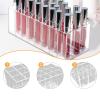 24 Slot Acrylic Lipstick Organizer Makeup Brush Holder Cosmetic Display Case for Drawer Dorm Bedroom Vanity view 3