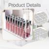 24 Slot Acrylic Lipstick Organizer Makeup Brush Holder Cosmetic Display Case for Drawer Dorm Bedroom Vanity view 4