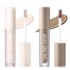 Cream Liquid Contour Stick 2 PCS, Grey Cool Toned Contour Stick & Beige Highlighter Makeup, Natural Smooth Lightweight Long Lasting Facial Beauty Makeup for Nose Face Body, Beauty Gift for Woman 01+02 view 1