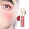 3xMakeup Liquid Blush for Women - Waterproof Sweatproof Hydrating Multipurpose Lipstick Eyeshadow Buildable Nonsticky Smooth Light Texture 7.5ml for Birthday Cosplay Party Style E view 2