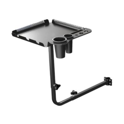 Service Tray SPA Storage Tray Barber Chair Tray Adjustable Height 360 Rotatable Metal Tray for Hair Salon Tools