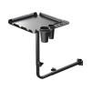 Service Tray SPA Storage Tray Barber Chair Tray Adjustable Height 360 Rotatable Metal Tray for Hair Salon Tools view 2