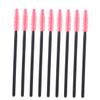 CALLARON 100pcs Dense Bristles Silicone Makeup Brush Eyeshadow Lash Curler Spoolies view 1