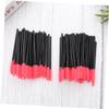 CALLARON 100pcs Dense Bristles Silicone Makeup Brush Eyeshadow Lash Curler Spoolies view 2