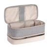 Double Layer Hair Dryer Storage Bag with Handle - Portable Hairdressing Tools Case for Travel, Business Trip, Salon - 13.39x8.66x1.97 Inch view 2