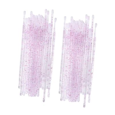 Beaupretty 200Pcs Eyelash Cleaning Rods Eyelash Brushes for Eyebrow and Lash Extension Cleansing Practical Makeup Tool for Precise Eyelash and Eyebrow Grooming