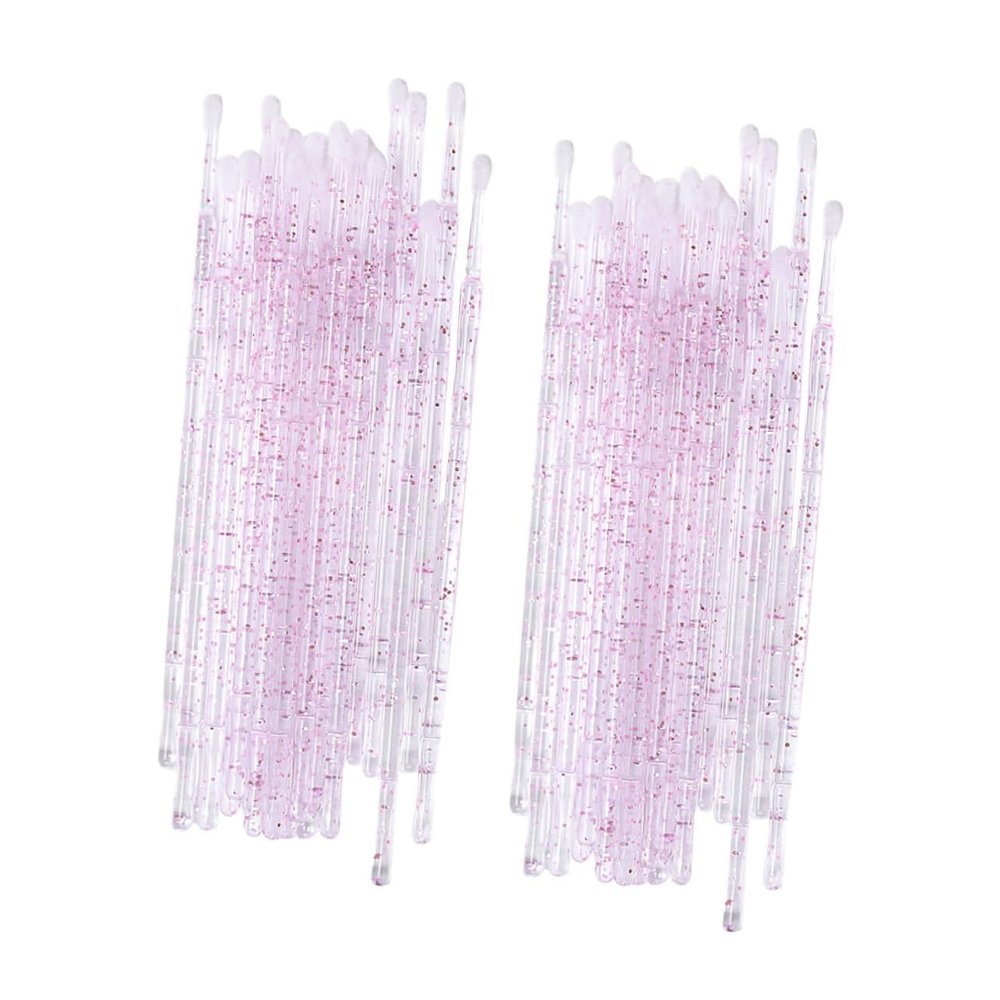 Beaupretty 200Pcs Eyelash Cleaning Rods Eyelash Brushes for Eyebrow and Lash Extension Cleansing Practical Makeup Tool for Precise Eyelash and Eyebrow Grooming