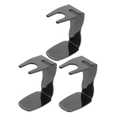OSOLADY 3pcs Razor Holder Stand Shaver Rinse Stand Men's Grooming Storage Rack Beard Brush and Razor Organizer Home Travel