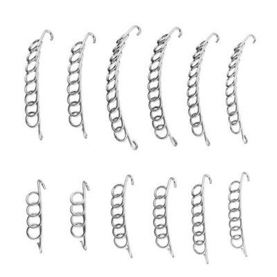 Eioflia Toenail Correction Wire Ingrown Toe Pedicure Tool Stainless Steel Toe Nail Recovery Corrector 12PCS