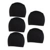 FRCOLOR 5PCS High Elastic Wig Caps Stretchy Dome Hats for Wigs Breathable Hooded Caps for Outdoor Activities view 1