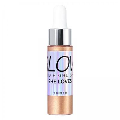 3x Liquid Highlighter Brightening Face Contours Blend with Foundation And Makeup Shimmer Versatile