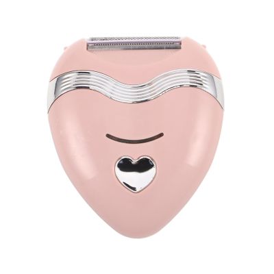 Healeved 1 Set Heart Design Electric Shaver for Women Compact Travel Friendly Hair Removal Device with Pivoting Head for Underarm Legs and Sensitive Areas Versatile Grooming Tool