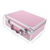 Hohopeti Multi-Functional Aluminum Alloy Tool Box Handle Portable Makeup Case Medical Supply Organizer Travel-Friendly Storage Chest for Cosmetics and Tools view 2