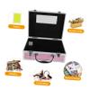 Hohopeti Multi-Functional Aluminum Alloy Tool Box Handle Portable Makeup Case Medical Supply Organizer Travel-Friendly Storage Chest for Cosmetics and Tools view 3