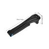 ARTSEWPLY Electric Back Shaver for Men Rechargeable Long Handle Razor for Back Hair Removal Professional Grooming Tool in Black Color view 2