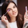 200 Pieces Mascara Wand Tube Set 100 Pcs Lash Spoolies for Eyelash Extensions 100 Pcs Diamond Empty Mascara Brush Disposable Colorful Eyebrow Applicator Makeup Tool, Mix Color view 4