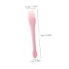 Healeved 4pcs Dual-ended Facial Mask Brush Silicone Fishtail Spoon for Mask Application Skincare Tools view 2
