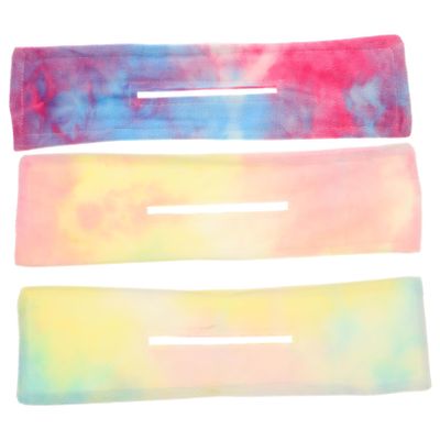 ADOCARN 3pcs Bowknot Hair Bun Maker Tool for Women Fabric Headbands Wire for Easy Styling for Messy Buns and Ponytails Random Color