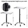 XDMINGY Mobile Hair Station for Tools Storage Salon Tray with Wheels Rolling Tray Station Instrument Mobile Cart On Wheels Beauty Spa Hairdressing view 2