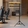 Braiding Hair Rack Standing Separator Stand 144 Pegs Double Sided Hair Extension Holder Adjustable Height for Salon and Home Use view 2