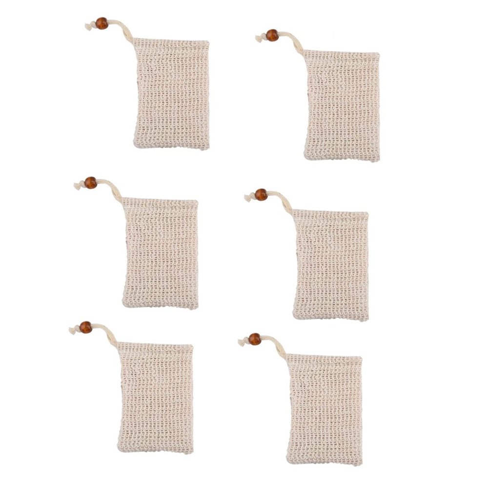 CTIRCHIU 6pcs Foaming Soap Pouch for Face Body Cleansing Easy Creation for Shower Spa Use for Makeup Removal Skin Care