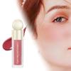 3xMakeup Liquid Blush for Women - Waterproof Sweatproof Hydrating Multipurpose Lipstick Buildable Nonsticky Smooth Light Texture 7.5ml for Birthday Cosplay Party Style E view 3