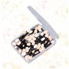 VINTORKY 50 Pcs Eye Shadow Brush Eyeshadow Makeup Cosmetic Black view 2
