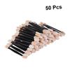 VINTORKY 50 Pcs Eye Shadow Brush Eyeshadow Makeup Cosmetic Black view 4
