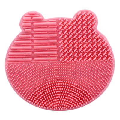 CALLARON Eco-friendly Silicone Makeup Brush Storage Rack Brush Cleaner Mat Holder for