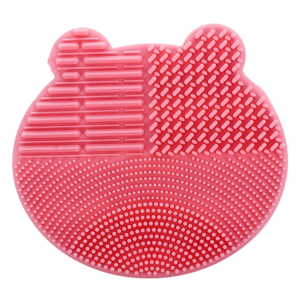 CALLARON Eco-friendly Silicone Makeup Brush Storage Rack Brush Cleaner Mat Holder for