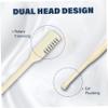 3Pcs Nasal Hair Cutter, 2 in 1 360 Degree Rotating Nose Hair Trimmer with Ear Picker, Double Sided Manual Nasal Beauty Tool for Women Men view 4