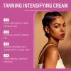 Luxury Intensive Tanning Gel & Tanning Lotion to Get Dark Fast - Express Outdoor Tanning Enhancer for Sun, Water-Resistant Non-Greasy Hydration (2pc) view 2