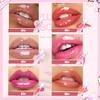 Tiejdhr 6 Colors Lip Plumper Moisturizing & Hydrating Plumping Lip Gloss Long Lasting Natural Lip Glossy for Women Girls (#04) view 2