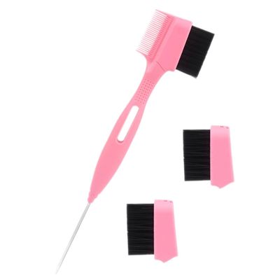 Happyyami Double-headed Eyebrow Brush Makeup Brushes for Women Hair Accessories for Girls Portable