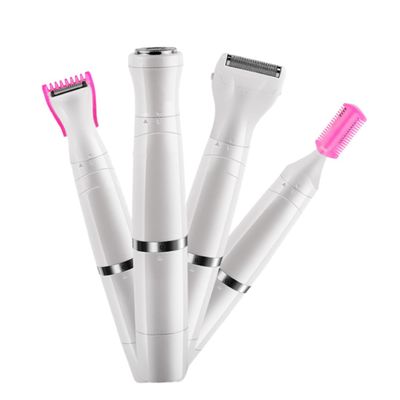 WOFASHPURET 1Pc Electric Shaver for Women Private Armpit Trimmer Body Hair Removal Device Beauty Machine in Pearl White Painless Hair Removal for Cheeks Chin