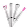 WOFASHPURET 1Pc Electric Shaver for Women Private Armpit Trimmer Body Hair Removal Device Beauty Machine in Pearl White Painless Hair Removal for Cheeks Chin view 1